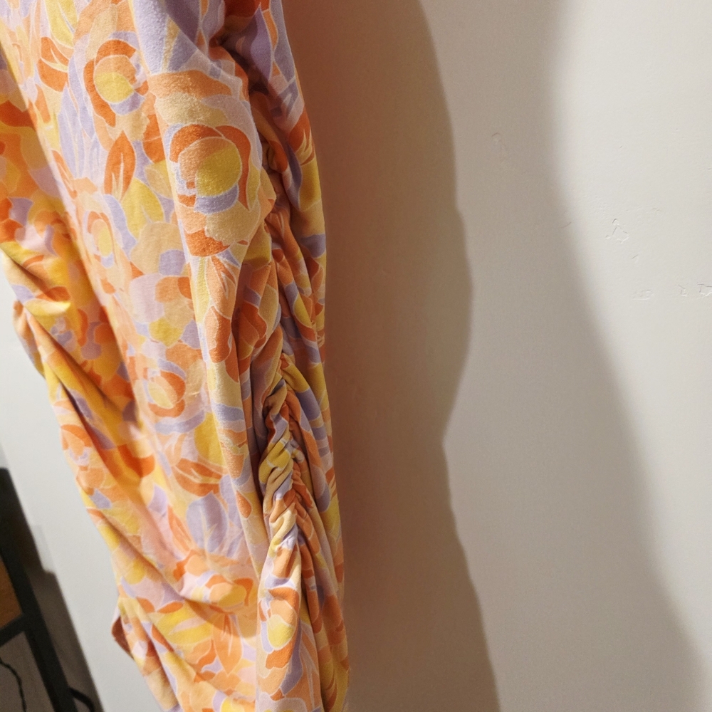 Colorful Abstract Print Dress - Picture 10 of 10